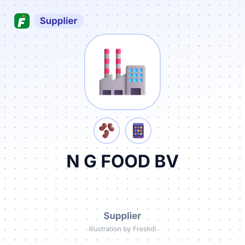 N G FOOD BV – summary card, no photo uploaded yet