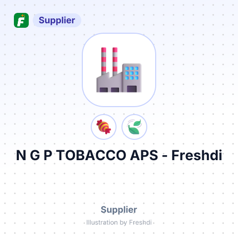 N G P TOBACCO APS – summary card, no photo uploaded yet