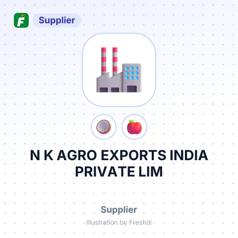 N K AGRO EXPORTS INDIA PRIVATE LIM – summary card, no photo uploaded yet