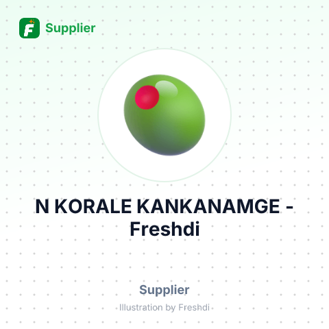 N KORALE KANKANAMGE – summary card, no photo uploaded yet
