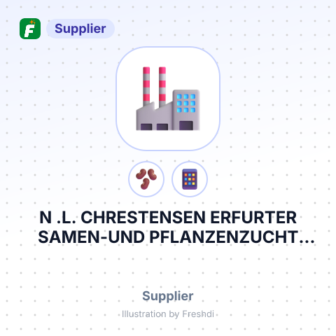 N .L. CHRESTENSEN ERFURTER SAMEN-UND PFLANZENZUCHT GMBH – summary card, no photo uploaded yet