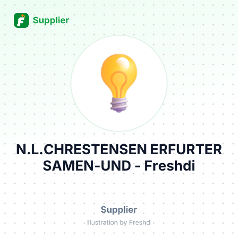 N.L.CHRESTENSEN ERFURTER SAMEN-UND – summary card, no photo uploaded yet
