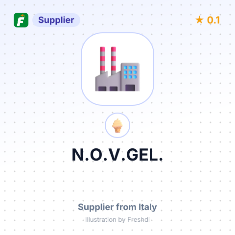N.O.V.GEL. – summary card, no photo uploaded yet