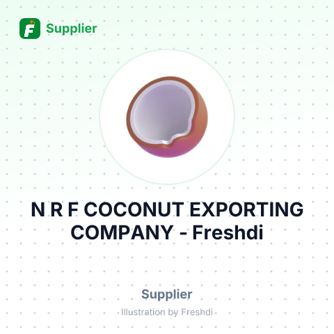 N R F COCONUT EXPORTING COMPANY – summary card, no photo uploaded yet