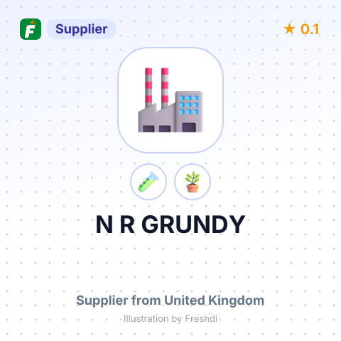 N R GRUNDY – summary card, no photo uploaded yet