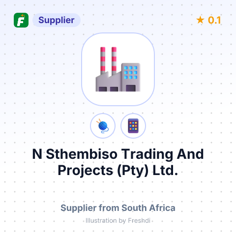 N Sthembiso Trading And Projects (Pty) Ltd.  – summary card, no photo uploaded yet