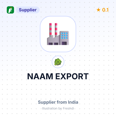 NAAM EXPORT – summary card, no photo uploaded yet