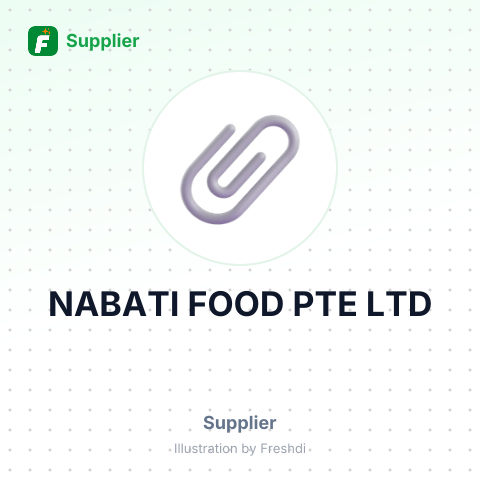 NABATI FOOD PTE LTD – summary card, no photo uploaded yet