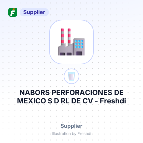 NABORS PERFORACIONES DE MEXICO S D RL DE CV – summary card, no photo uploaded yet