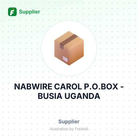 NABWIRE CAROL P.O.BOX - BUSIA UGANDA – summary card, no photo uploaded yet