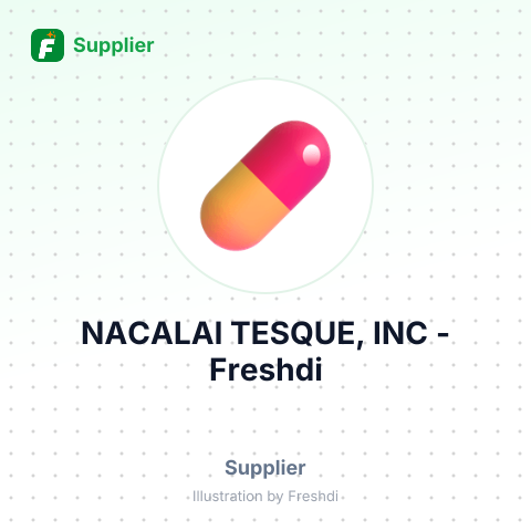 NACALAI TESQUE, INC – summary card, no photo uploaded yet
