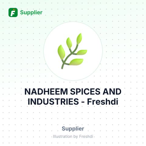 NADHEEM SPICES AND INDUSTRIES – summary card, no photo uploaded yet