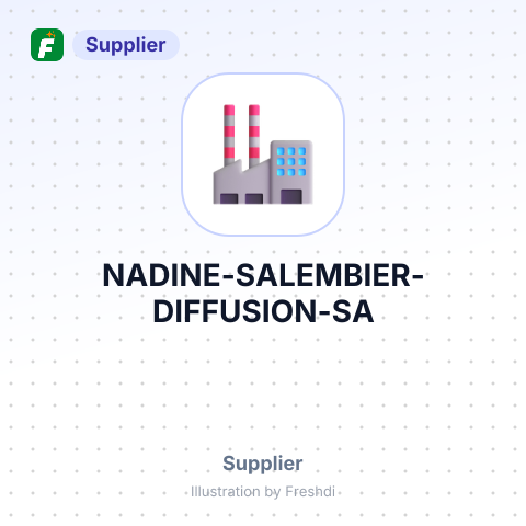 NADINE SALEMBIER DIFFUSION SA – summary card, no photo uploaded yet