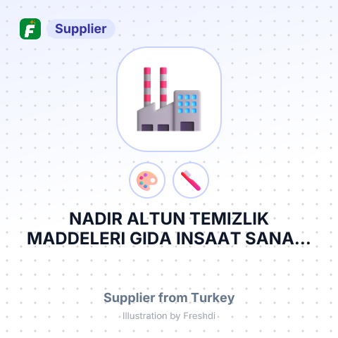 NADIR ALTUN TEMIZLIK MADDELERI GIDA INSAAT SANAYI IC VE DIS TICARET ANONIM SIRKETI – summary card, no photo uploaded yet
