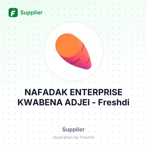 NAFADAK ENTERPRISE KWABENA ADJEI – summary card, no photo uploaded yet