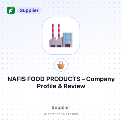 NAFIS FOOD PRODUCTS – summary card, no photo uploaded yet