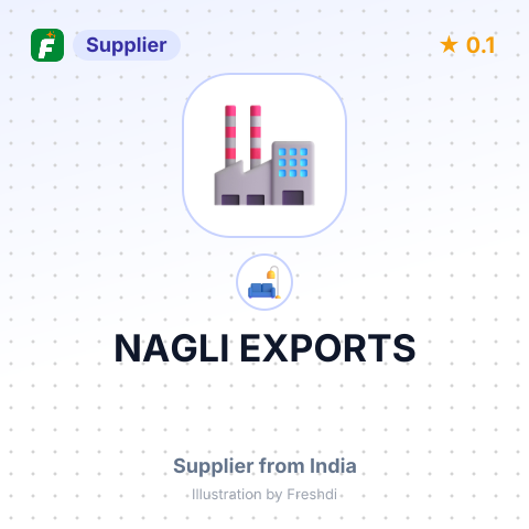 NAGLI EXPORTS – summary card, no photo uploaded yet