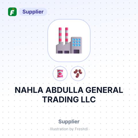 NAHLA ABDULLA GENERAL TRADING LLC – summary card, no photo uploaded yet