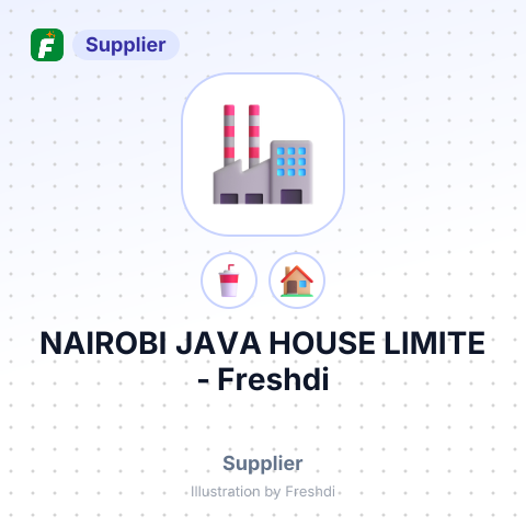 NAIROBI JAVA HOUSE LIMITE – summary card, no photo uploaded yet