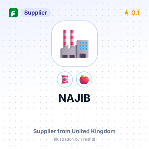 NAJIB – summary card, no photo uploaded yet