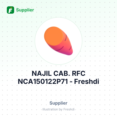 NAJIL CAB. RFC NCA150122P71 – summary card, no photo uploaded yet