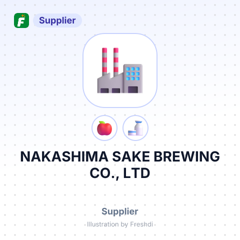 NAKASHIMA SAKE BREWING CO., LTD – summary card, no photo uploaded yet
