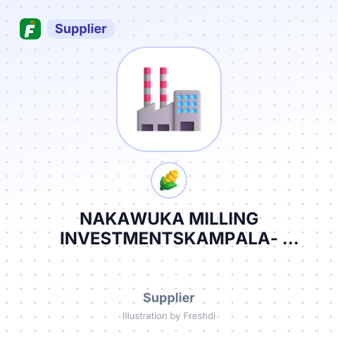 NAKAWUKA MILLING INVESTMENTSKAMPALA- NATETETEL – summary card, no photo uploaded yet