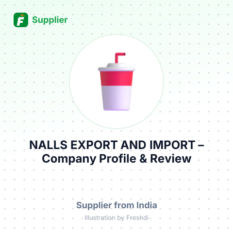 NALLS EXPORT AND IMPORT – summary card, no photo uploaded yet