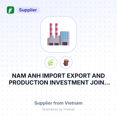 NAM ANH IMPORT EXPORT AND PRODUCTION INVESTMENT JOINT STOCK COMPANY – summary card, no photo uploaded yet