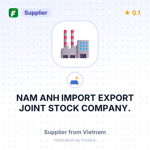 NAM ANH IMPORT EXPORT JOINT STOCK COMPANY. – summary card, no photo uploaded yet