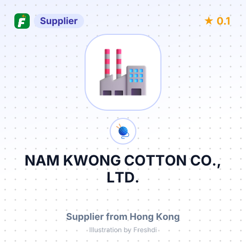 NAM KWONG COTTON CO., LTD. – summary card, no photo uploaded yet