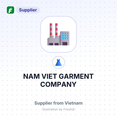NAM VIET GARMENT COMPANY – summary card, no photo uploaded yet