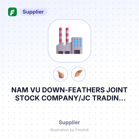 NAM VU DOWN-FEATHERS JOINT STOCK COMPANY/JC TRADING CO., LTD – summary card, no photo uploaded yet