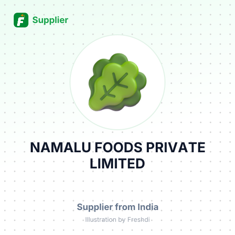 NAMALU FOODS PRIVATE LIMITED – summary card, no photo uploaded yet