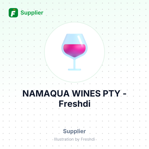 NAMAQUA WINES PTY – summary card, no photo uploaded yet