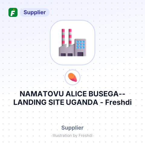 NAMATOVU ALICE BUSEGA--LANDING SITE UGANDA – summary card, no photo uploaded yet