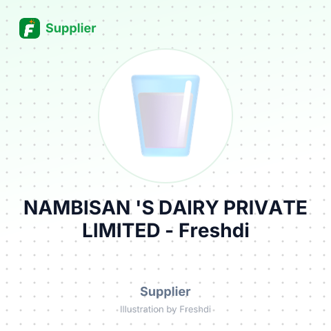 NAMBISAN 'S DAIRY PRIVATE LIMITED – summary card, no photo uploaded yet