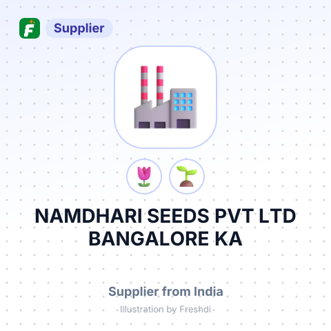 NAMDHARI SEEDS PVT LTD BANGALORE KA – summary card, no photo uploaded yet