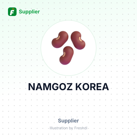 NAMGOZ KOREA – summary card, no photo uploaded yet