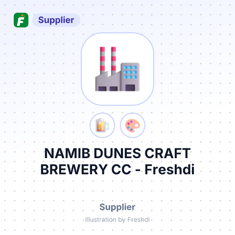 NAMIB DUNES CRAFT BREWERY CC – summary card, no photo uploaded yet
