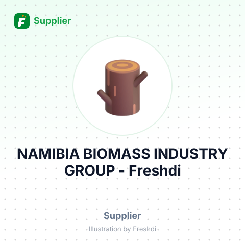 NAMIBIA BIOMASS INDUSTRY GROUP – summary card, no photo uploaded yet