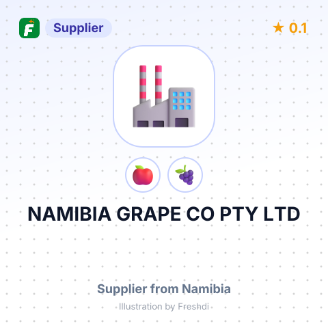 NAMIBIA GRAPE CO PTY LTD – summary card, no photo uploaded yet