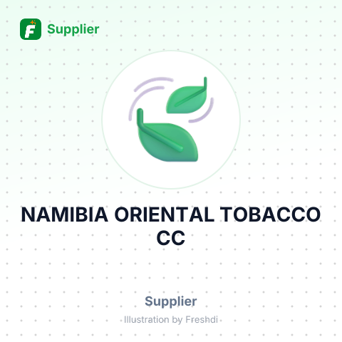 NAMIBIA ORIENTAL TOBACCO CC – summary card, no photo uploaded yet