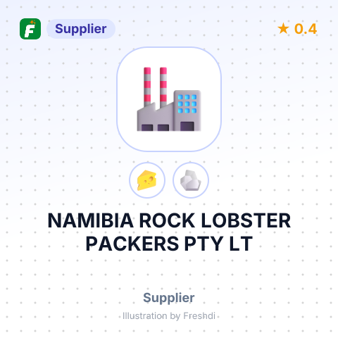 NAMIBIA ROCK LOBSTER PACKERS PTY LT – summary card, no photo uploaded yet