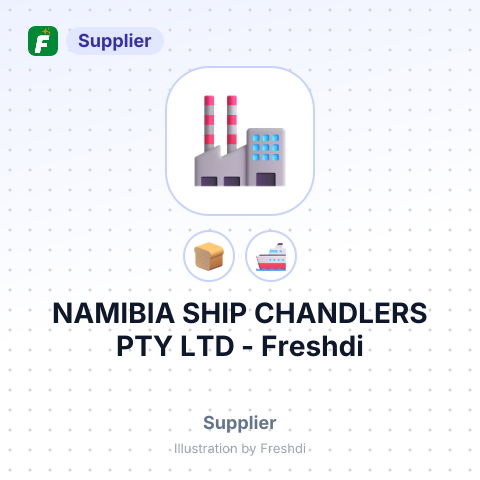 NAMIBIA SHIP CHANDLERS PTY LTD – summary card, no photo uploaded yet