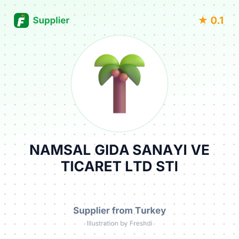 NAMSAL GIDA SANAYI VE TICARET LTD STI – summary card, no photo uploaded yet