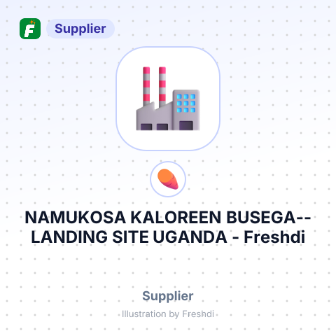 NAMUKOSA KALOREEN BUSEGA--LANDING SITE UGANDA – summary card, no photo uploaded yet