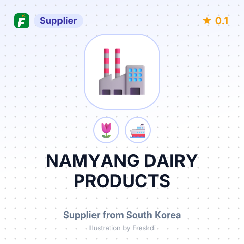 NAMYANG DAIRY PRODUCTS – summary card, no photo uploaded yet