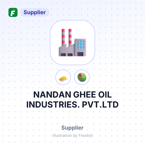 NANDAN GHEE OIL INDUSTRIES. PVT.LTD – summary card, no photo uploaded yet