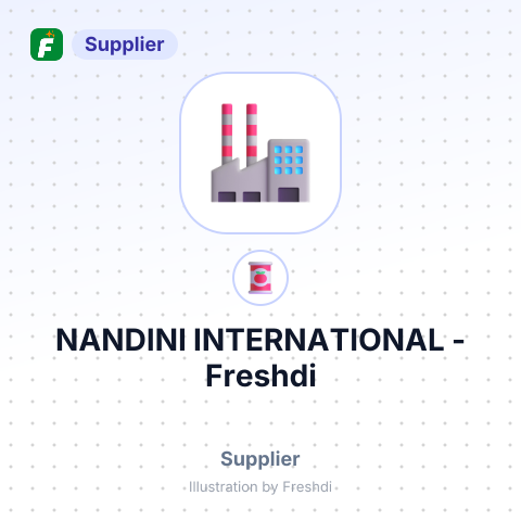 NANDINI INTERNATIONAL – summary card, no photo uploaded yet